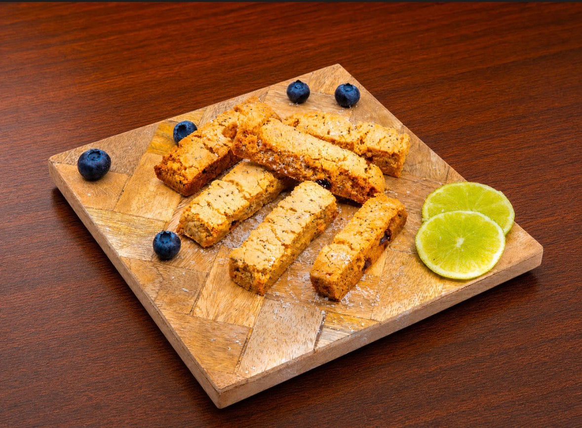 Lemon and Poppy seeds Biscuit