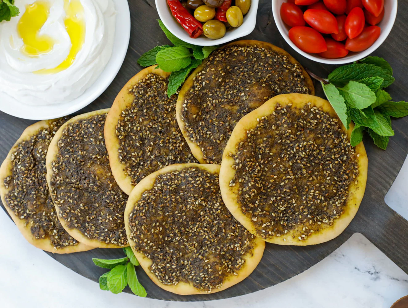 Syrian Bread-Inspired Dishes in Vancouver