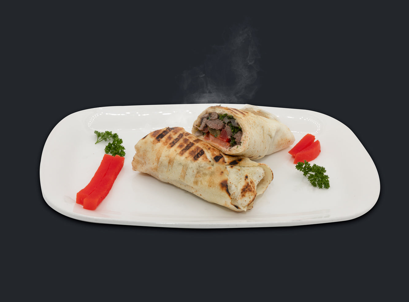 Beef Shawarma Wrap