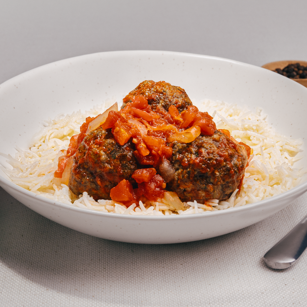 Meatball with Tomato Sauce Single Frozen Meal