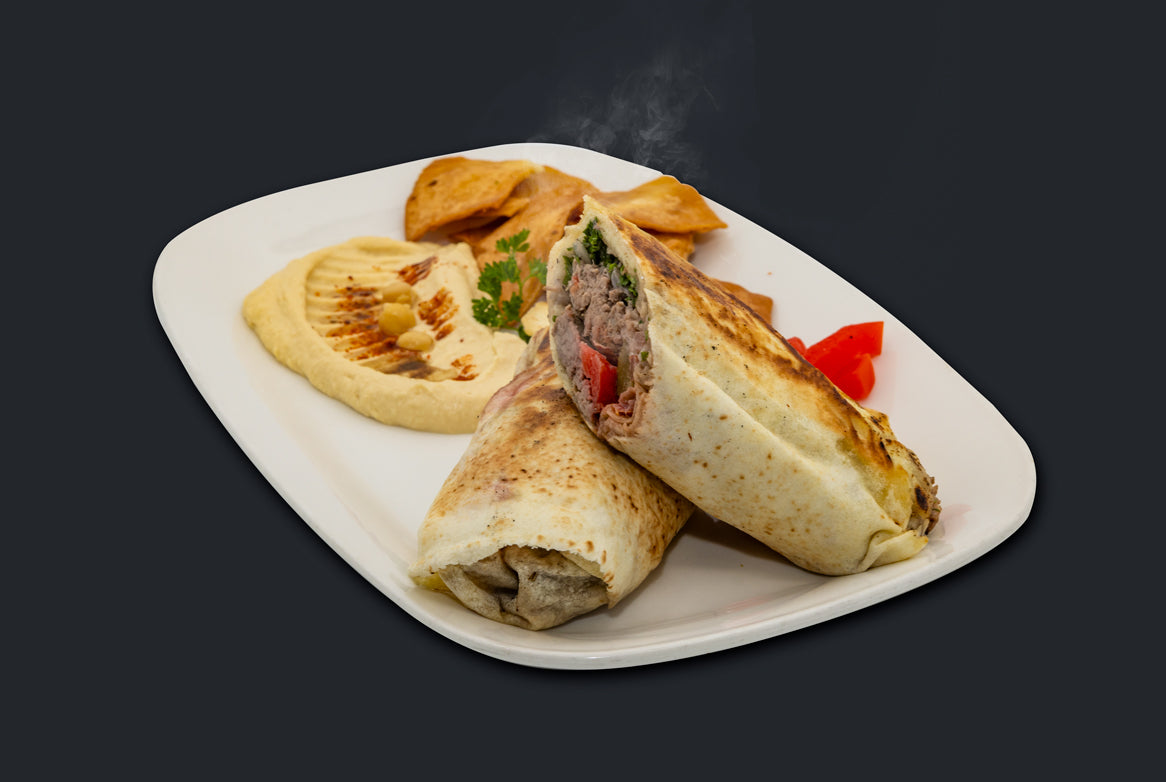 Beef Shawarma Wrap Combo