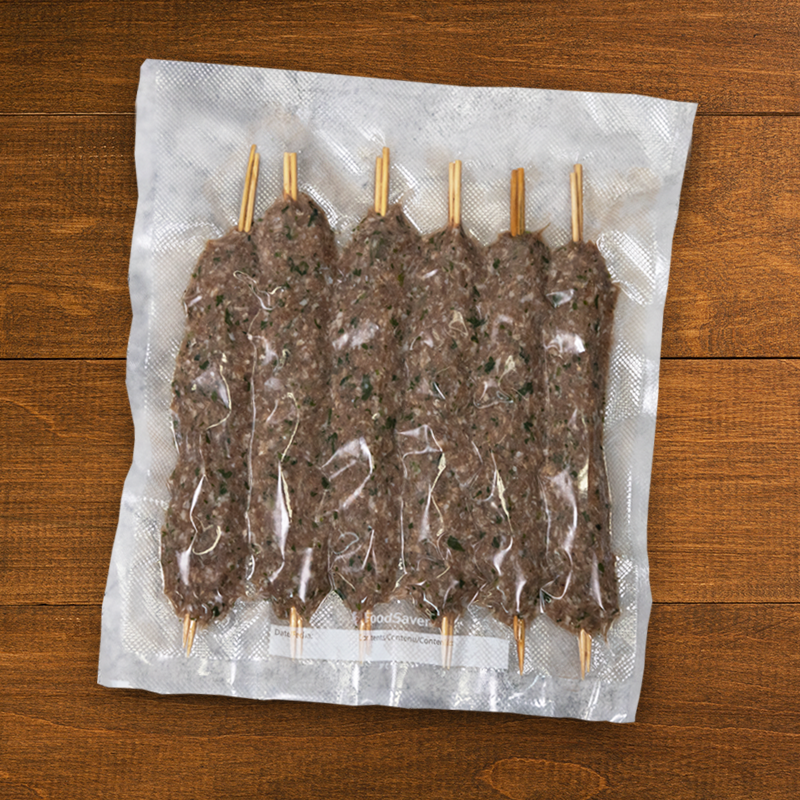 Frozen Syrian Beef Kebabs (grill)