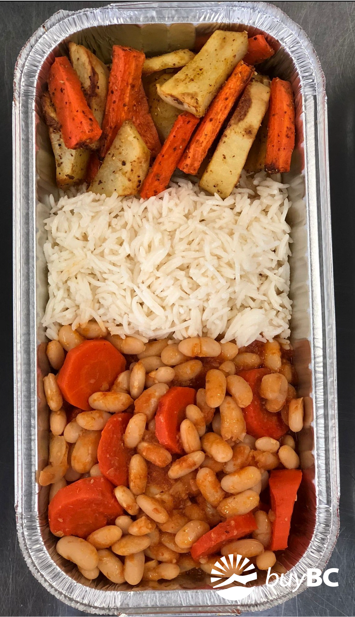 White Bean and Carrot Stew Frozen Dinner for two